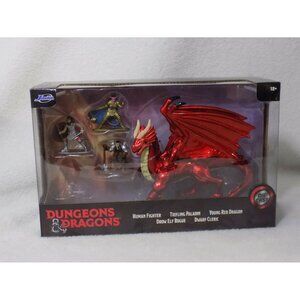 Jada Toys Dungeons And Dragons Diecast Figurines & Young Red Dragon